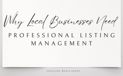 Why Local Businesses Need Professional Listing Management